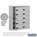 Salsbury Cell Phone Storage Locker - with Front Access Panel - 5 Door High Unit (5 Inch Deep Compartments) - 10 B Doors (9 usable) - steel - Surface Mounted - Resettable Combination Locks